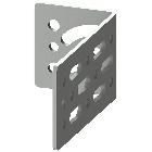 Angolare di fissaggio universale, 1 confezione=10 pezzi product photo