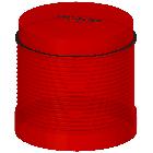 Elemento luce fissa, con LED integrato, rosso, AC/DC 24 V, diametro 70 mm product photo