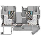 Morsetto passante in tecnica IPO, 10 mm² larghezza 10,0 mm, grigio 1000 V, 2 punti di collegamento product photo