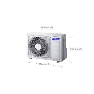 Climatizzatore Climatizzatore unità Esterna WINDFree Multisplit product photo Photo 02 3XL