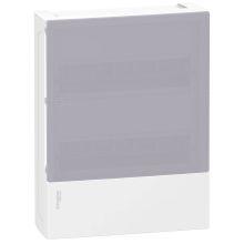 Centralino Mini Pragma parete 24 (2x12) moduli bianco porta traslucida product photo