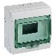 Centralino parete Mureva Enclosures IP65 1 fila 8 moduli product photo Photo 01 2XS