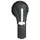 Manopola esterna nera TeSys GS2 - per interruttore sezionatore - 100...400 A product photo Photo 01 2XS