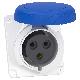 Presa fissa BT da incasso inclinata IP67 32A 220V 2PT cabl.rapido product photo Photo 01 2XS