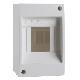 Centralino parete bianco senza porta Mini Coreos Light IP40 1 fila 4mod product photo Photo 01 2XS