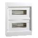 Centralino parete bianco senza porta Mini Coreos Light IP40 2 file 24mod product photo Photo 01 2XS
