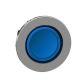 Testa pulsante luminoso  blu filopannello- per LED universale- Ø30 product photo Photo 01 2XS