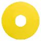 Etichetta circolare Ø90 - per puls. arresto emergenza - gialla - s/marcatura product photo Photo 01 2XS