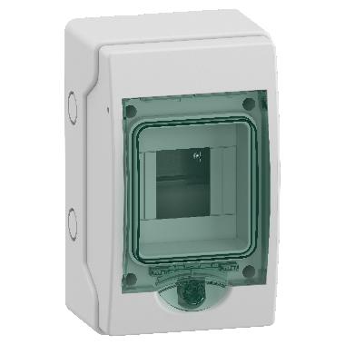 Centralino parete Mureva Enclosures IP65 1 fila 4 moduli product photo Photo 01 3XL