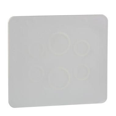 Piastra 90 x 100 cieca per pulsanti Ø22 mm per Kaedra product photo Photo 01 3XL