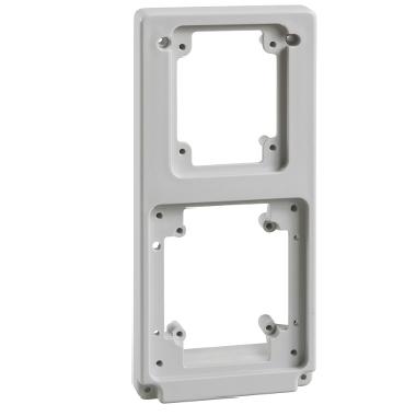 Flangia 103 x 225 per prese 65 x 85 e 90 x 100 per Mureva Enclosures product photo Photo 01 3XL