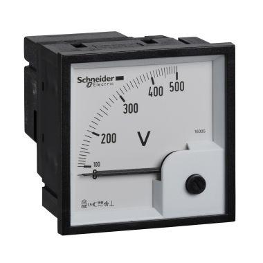 Voltmetro analogico VLT - 72 x 72 mm - 0..500 V product photo Photo 01 3XL