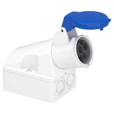 Presa fissa BT da parete IP44 16A 220V 2P+T product photo Photo 01 3XL