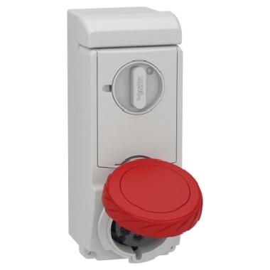 Presa da parete interbloccata fusibilata Unika IP65 32A 380V 3P+N+T product photo Photo 01 3XL