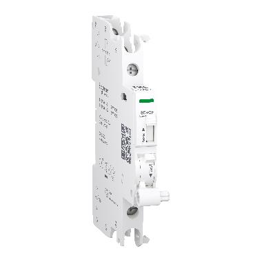 Contatto ausiliario Acti9 iOF+OF/SD per iC40/C60/iID/iSW-NA/RCA, 2mA to 100mA, connessione dall'alto e dal basso product photo Photo 01 3XL