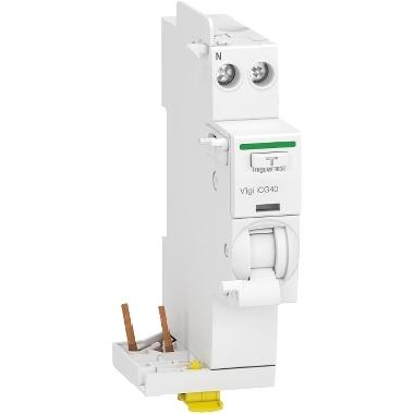 Blocco differenziale gruppo partenze Vigi iCG40 1P+N 25A 30mA Tipo A product photo Photo 01 3XL
