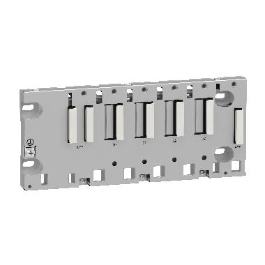 Rack M340 - 4 slot - Montaggio su pannello, piastra o guida DIN product photo Photo 01 3XL