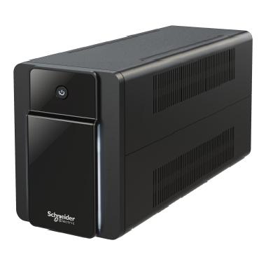 SE Back-UPS, 750 VA, tower, 230 V, 4 prese Schuko CEE 7/7, AVR product photo Photo 01 3XL