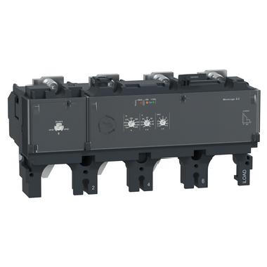 Sganciatore MicroLogic 2.3, ComPacT NSX630, 4 poli, protezioni elettroniche di base, valore nominale 630A product photo Photo 01 3XL