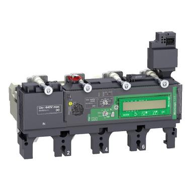 Sganciatore MicroLogic Vigi 7.3E, ComPacT NSX 630, 4 poli, protezioni base e per correnti differenziali, misuratore di energia, valore nominale 570A product photo Photo 01 3XL