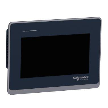 7'W touch panel display, 2COM, 2Ethernet, USB host&device, 24VDC product photo Photo 01 3XL
