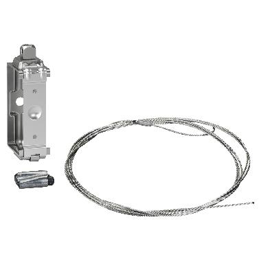 Canalis - Staffa di fissaggio universale e cavo in acciaio da 3 m per KBA product photo Photo 01 3XL