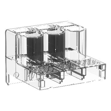 Calotte coprimorsetti IP20 per contattori TeSys Giga 3P LC1G265-500 product photo Photo 01 3XL