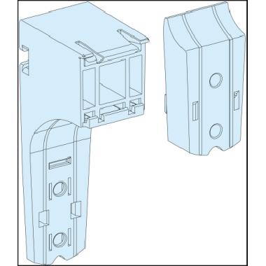 10 supporti regolabili per canaline H product photo Photo 01 3XL