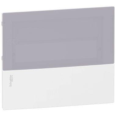 Fronte Resi9 MP incasso 6 moduli bianco porta traslucida product photo Photo 01 3XL