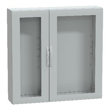 Armadio in poliestere, PanelSeT PLA, porta trasparente, totalmente chiuso, 1250x1250x320mm, IP65, IK08 product photo Photo 01 3XL
