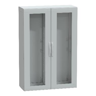 Armadio in poliestere, PanelSeT PLA, porta trasparente, totalmente chiuso, 1500x1000x420mm, IP65, IK08 product photo Photo 01 3XL
