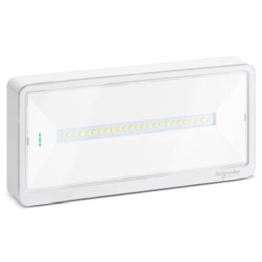 Exiway Light, IP42, Autoalimentato Standard, SE-SA, 110/90/70/50lm SE, 70lm SA, 1/1,5/2/3h, illuminazione di sicurezza product photo Photo 01 3XL
