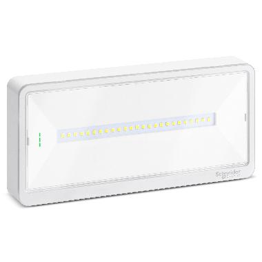 Exiway Light, IP65, Autoalimentato Autodiagnosi Activa, SE-SA, 500/400/300/250 lm SE, 230lm SA, 1/1,5/2/3h, illuminazione di sicurezza product photo Photo 01 3XL