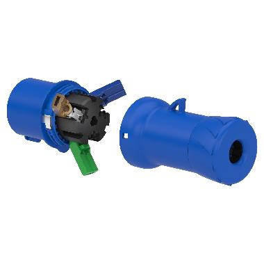 Spina mobile BT IP44 16A 220V 2P+T cabl.rapido product photo Photo 01 3XL