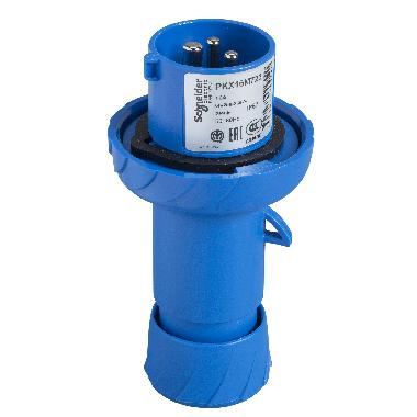 Spina mobile BT IP67 32A 220V 2P+T cablaggio rapido product photo Photo 01 3XL