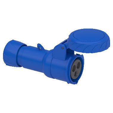 Presa mobile BT IP67 16A 220V 2P+T cablaggio rapido product photo Photo 01 3XL