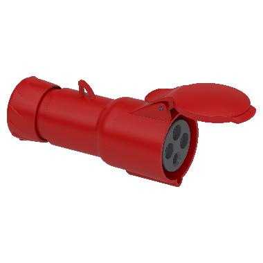 Presa mobile BT IP44 32A 380V 3P+T cablaggio rapido product photo Photo 01 3XL