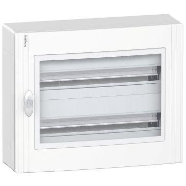 Centralino parete Pragma 2x24 moduli bianco porta trasparente product photo Photo 01 3XL