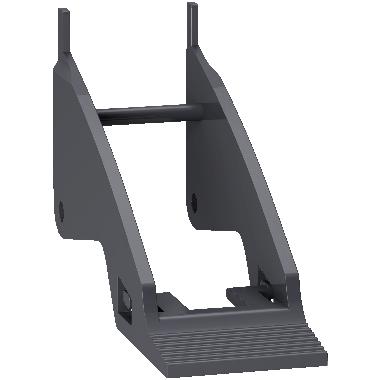 STAFFA DI MANTENIMENTO PLASTICA - PER BASE RELÈ INTERFACCIA RGZ product photo Photo 01 3XL