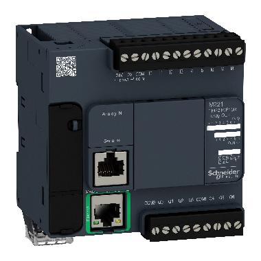 Controllore M221 16 I/O relè, Ethernet product photo Photo 01 3XL