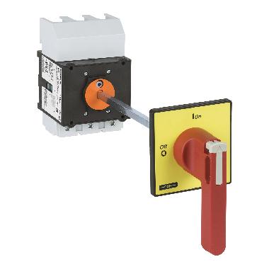 Interruttore sezionatore di emergenza Vario VCCF - 3 poli - 175 A - manovra rossa lunga lucch. product photo Photo 01 3XL