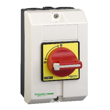 Interruttore sezionatore di emergenza Vario VCF in cassetta IP65 - 3 poli - 10 A product photo Photo 01 3XL