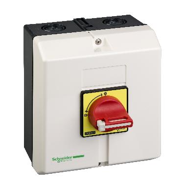 Interruttore sezionatore di emergenza Vario VCF in cassetta IP65 - 3 poli - 50 A product photo Photo 01 3XL
