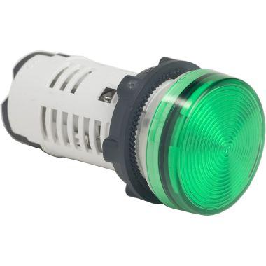 Lampada spia - LED - verde - 120 V product photo Photo 01 3XL