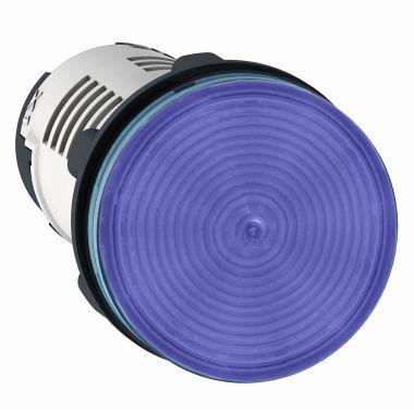 Lampada spia - LED - blu - 230 V product photo Photo 01 3XL