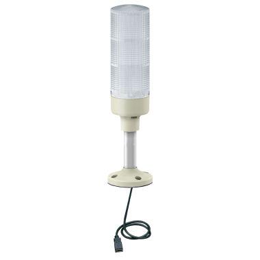 Colonna luminosa USB MULTICOLORE - 60mm - luce LED fissa/lampeggiante - buzzer product photo Photo 01 3XL