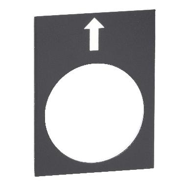 Etichetta - 30 x 40mm - nera - sx o lento product photo Photo 01 3XL