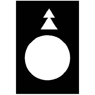 Etichetta - 30×40mm - nero - sinistra, lento-veloce product photo Photo 01 3XL