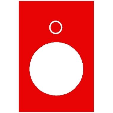 Etichetta - 30 x 40mm - rossa - 0 product photo Photo 01 3XL