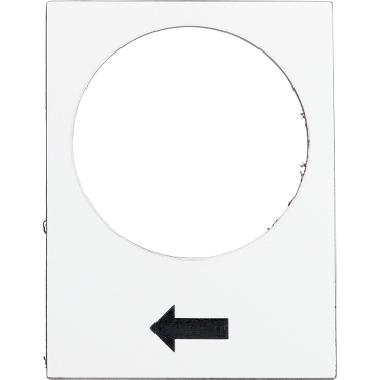 Etichetta - 30 x 40mm - bianca - sollevamento o dx product photo Photo 01 3XL